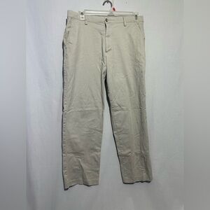 Dockers Men’s Beige Straight-Leg Chino Pants Size 34x30